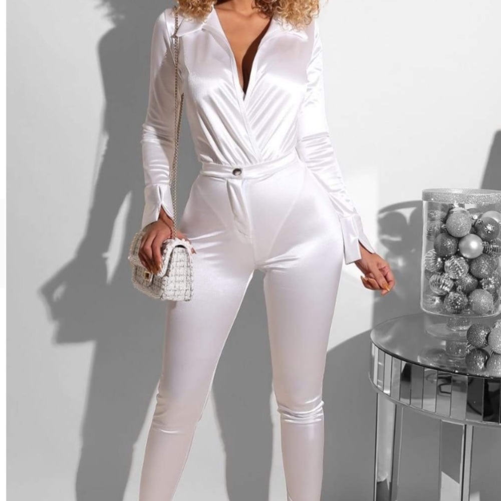 Satin 2 piece set